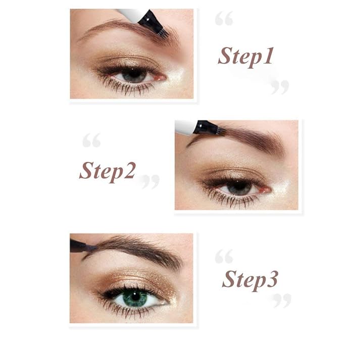 iMethod Eyebrow Pen - iMethod Eyebrow Pencil with a Micro-Fork Tip Applicator Creates Natural Looking Brows Effortlessly and Stays on All Day, Dark Grey-Velvo Beauty