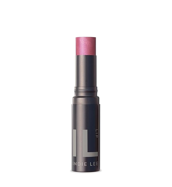 Indie Lee Lip Tint, Play - Tinted Lip Balm in Dusty Pink - Nourishing Tinted Lip Balm with Squalane, Beeswax and Vitamin E - Beauty & Skincare (2.8g)-Velvo Beauty