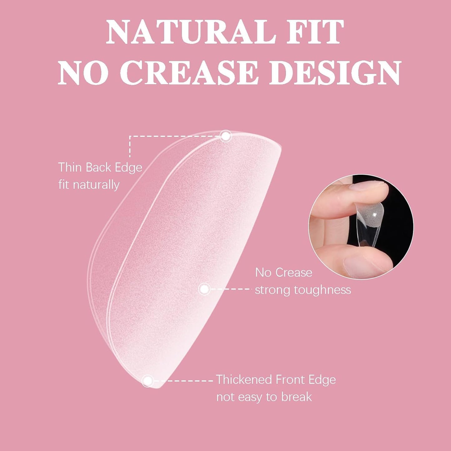 Toe Nail Tips, SSWSBYKE 300 Pcs 15 Sizes Square Round Full Cover Fake Toe Nails Press On Clear Pre-shape Soft Gel Toe Nail Tips Matte Acrylic Nail Extensions DIY Home Salon-Velvo Beauty