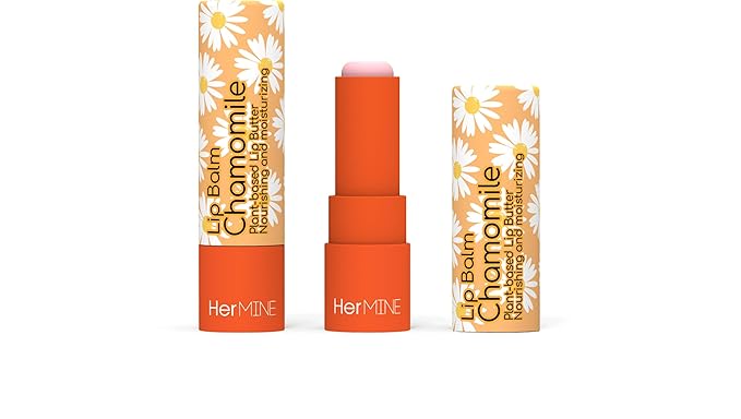HerMINE Lip Balm Plant-based Lip Butter 3 Pack Nourishing Moisturizing LipBalm LipButter Long Lasting Delicious Flavors Intense Hydration-Velvo Beauty