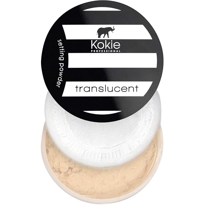 Kokie Cosmetics Setting Powders, Natural Translucent, 0.18 Ounce-Velvo Beauty