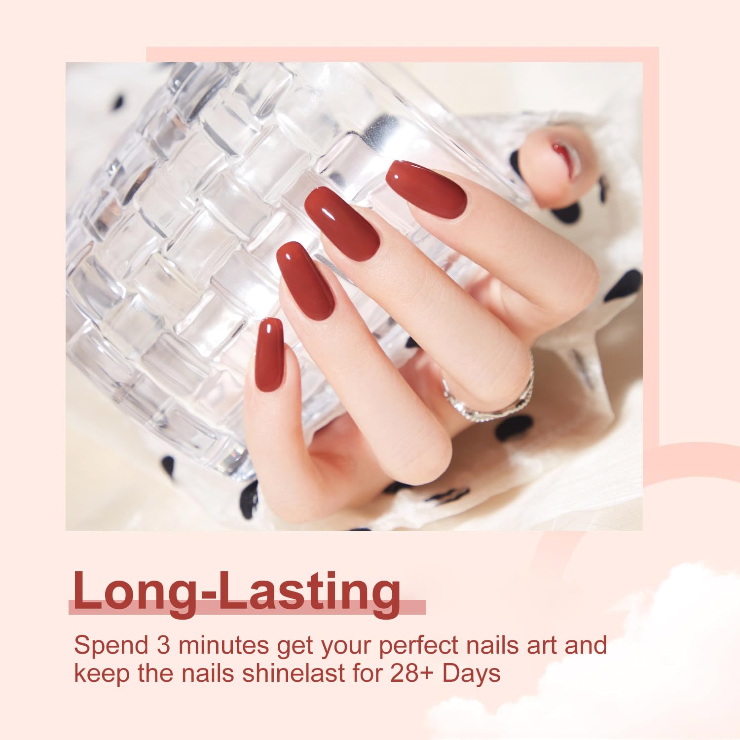 Major Dijit Quick Dry Nail Polish Brown Summer Nail Lacquer for Nail Art Regular Nail Polish 0.41 fl oz.-Velvo Beauty