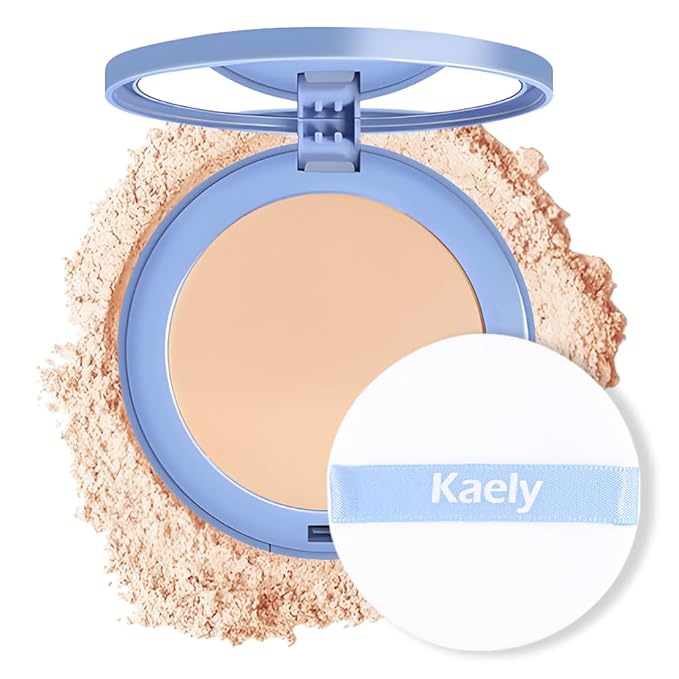 Oil Control Matte Perfection Face Pressed Powder, Matte Smooth Flawless Setting Powder Makeup, Polvo Compacto De Maquillaje, Waterproof Long Lasting, Cruelty Free, 0.35Oz(120 Vanilla, 1)-Velvo Beauty