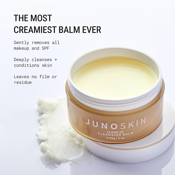 JUNO & Co. Clean 10 Cleansing Balm 10 Ingredients Makeup Remover 85g / 3.0oz-Velvo Beauty