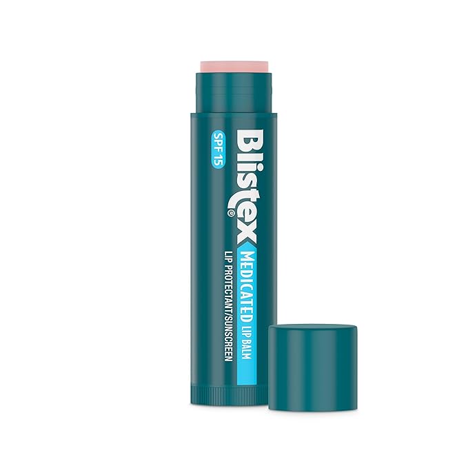 Blistex Medicated Lip Balm, 0.15 Ounce, (Pack of 24) – Prevent Dryness & Chapping, SPF 15 Sun Protection, Seals in Moisture, Hydrating Lip Balm, Easy Glide Formula for Full Coverage-Velvo Beauty