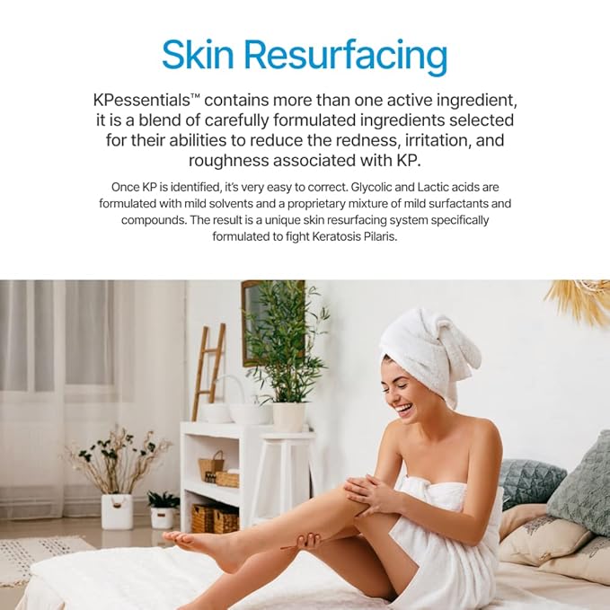 KP Essentials - Keratosis Pilaris Body Scrub and Exfoliator Cream Set - 10oz Exfoliating Set-Velvo Beauty