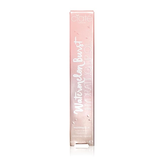 Ciaté London Watermelon Burst Hydrating Lip Oil,Nourishing, Natural Glossy Finish-Velvo Beauty