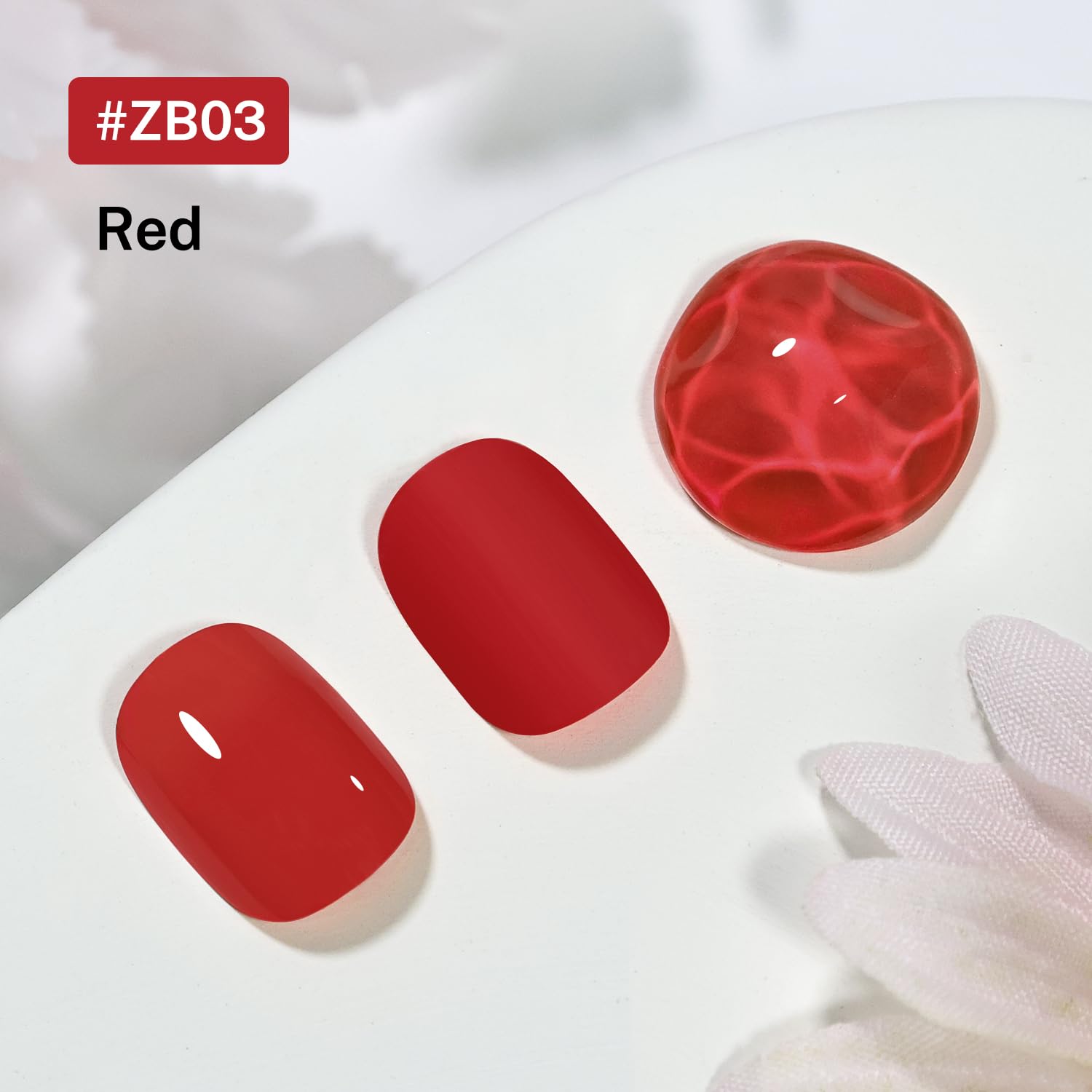 16.5ml Red Nail Polish Large Volume Quick Drying Nail Polish, Fast Drying and Long Lasting Color Nail Art DIY Home Manicure Gift for Women-Velvo Beauty