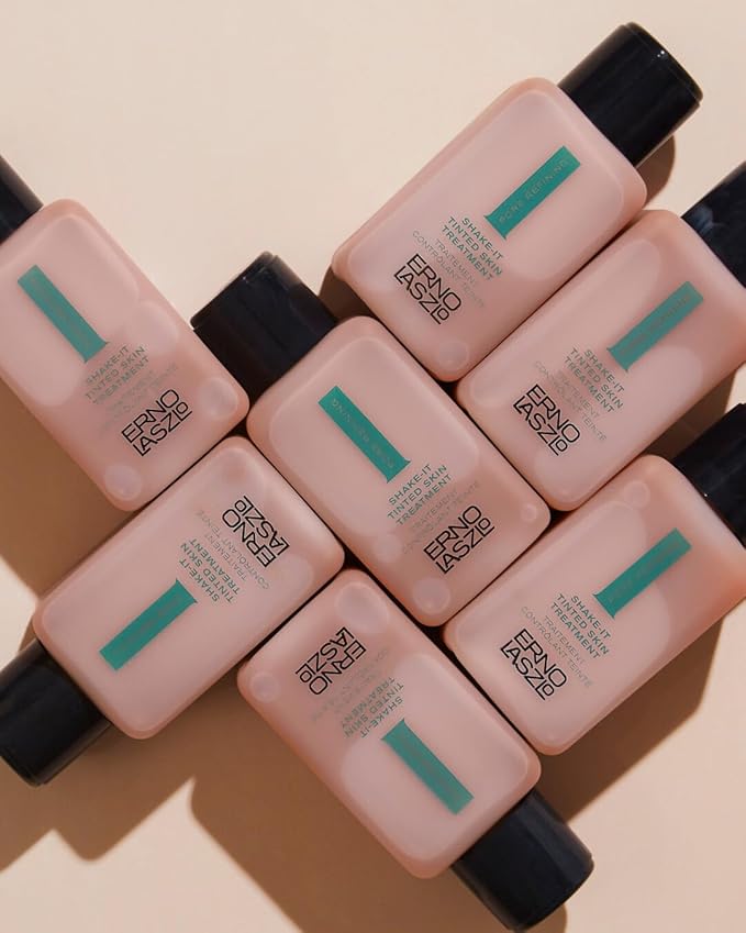 Erno Laszlo Shake-It Tinted Skincare Treatment, Deep Face Tint for Deeper Complexions, Beautiful Skin Tone, Controls Oil, Natural Matte Finish (3 Fl Oz)-Velvo Beauty