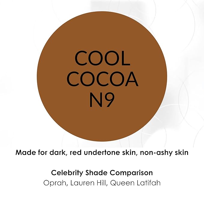 NV BB Perfecting Mist Foundation Buildable Coverage Professional Airbrush Makeup with Plant-based Stem Cell Polypeptides, Vitamins A, D, E and Aloe, 1.5 ounces, Cool Cocoa-Velvo Beauty