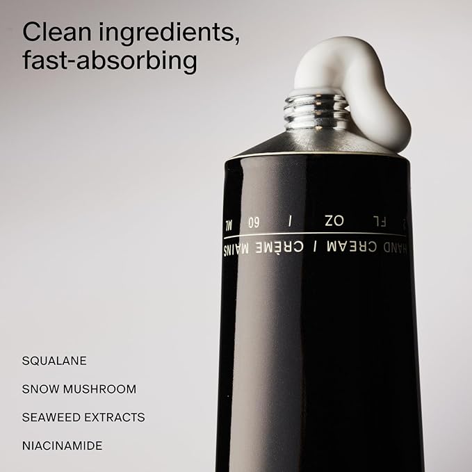 Salt & Stone Hand Cream for Women & Men | Black Rose & Oud | Hydrates, Nourishes & Softens Skin | Restores Dry Cracked Hands | Fast-Absorbing | Cruelty-Free & Vegan (2 fl oz)-Velvo Beauty