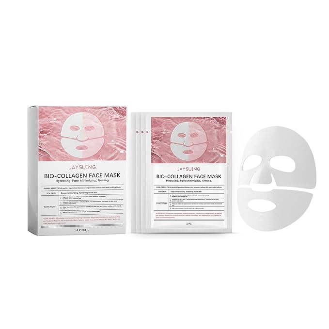 Retinol Collagen Face Mask – Korean Tightening Hydrogel Overnight Mask, Deep Moisturizing & Elasticity Boost, Long-Lasting Hydration & Brightening Skin (Deep Hydrating Mask)-Velvo Beauty