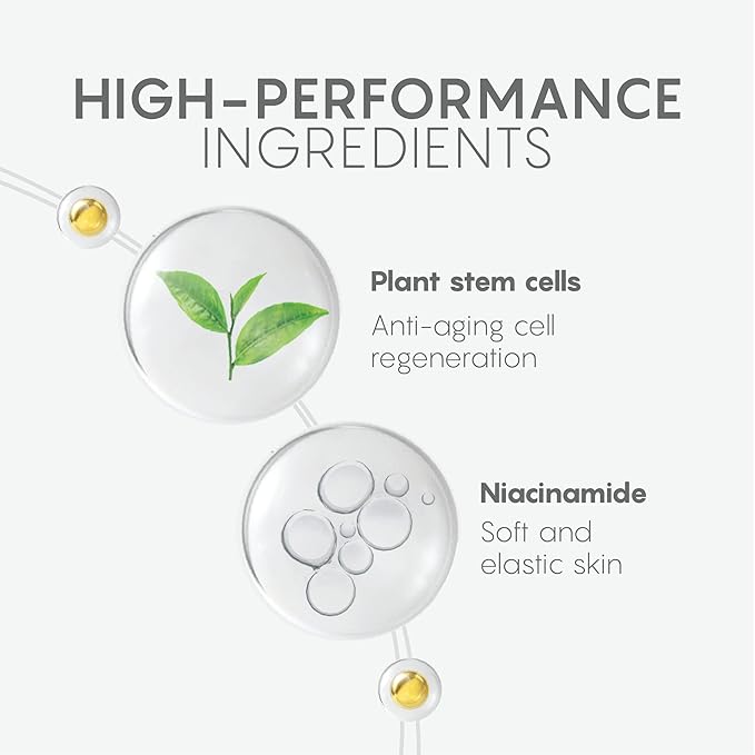 Beautyboost Hydro Booster Anti-Aging Cream W/Hyaluronic Acid, Cotton Stem Cells, Squalane & Niacinamide- 1.7 Fl Oz Gel-Cream Moisturizer for Extra-Dry Skin, Skin Elasticity, Quick-Absorbing-Velvo Beauty