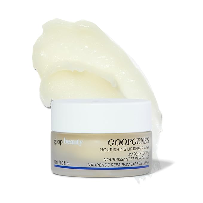 goop Beauty Nourishing Lip Repair Mask | Lip Hydration Treatment | Smooths, Plumps, & Softens | Ceramides & Vegan Lanolin | 0.3 oz-Velvo Beauty