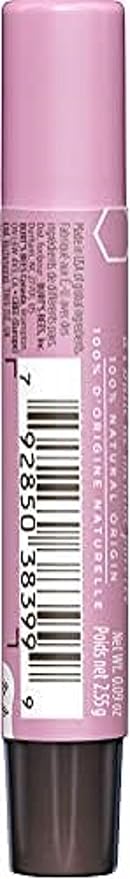 Burt's Bees Shimmer Lip Tint Easter Basket Stuffers, Tinted Lip Balm Stick, Moisturizing for All Day Hydration with Natural Origin Glowy Pigmented Finish & Buildable Color, Guava (4-Pack)-Velvo Beauty