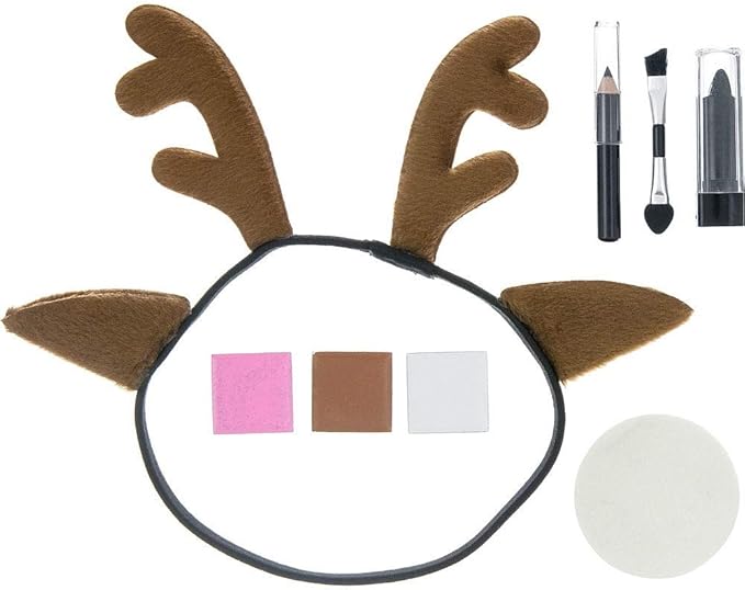 Deer Makeup Kit for Teens and Adults, Halloween Makeup, 8 Pieces-Velvo Beauty