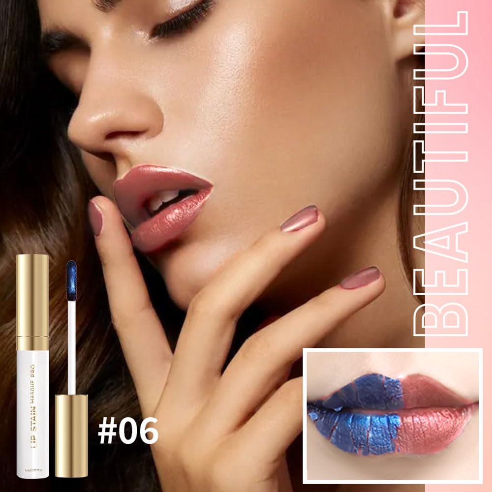 Lip Stain Peel Off – Long Lasting Waterproof Lip Tint, Smudge Proof Transfer Resistant Lip Stains Tattoo,High Pigment Matte Lip Color, Kiss Proof Peel Off Lip Stain Masque,All-Day Stay Lip Makeup 06#-Velvo Beauty