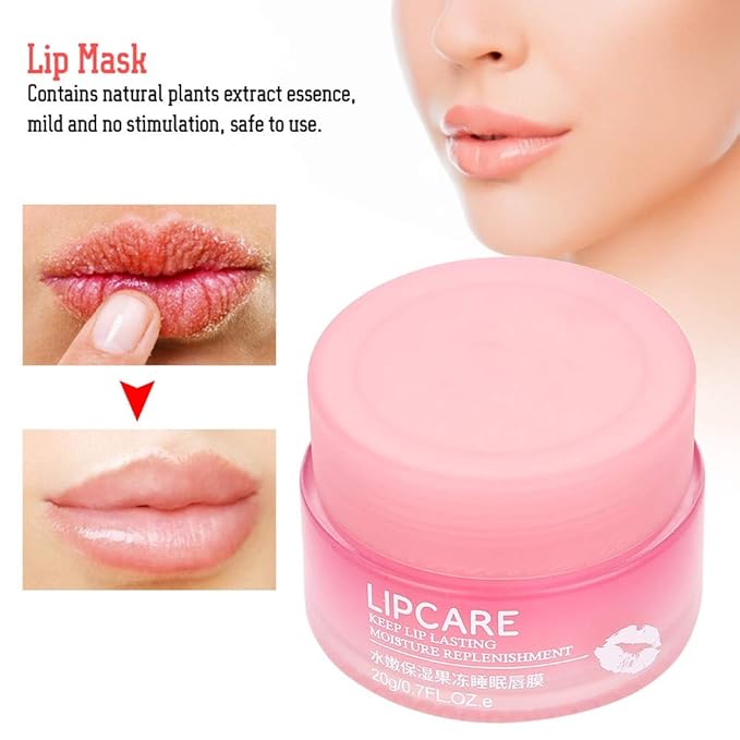 20g Lips , Moisturizing Lips Lip Lips, Lightening Lips, Delicate Lips Moisturizing Lip , Nourishing Moisturizing Lips Lines Anti Aging Lips Care-Velvo Beauty
