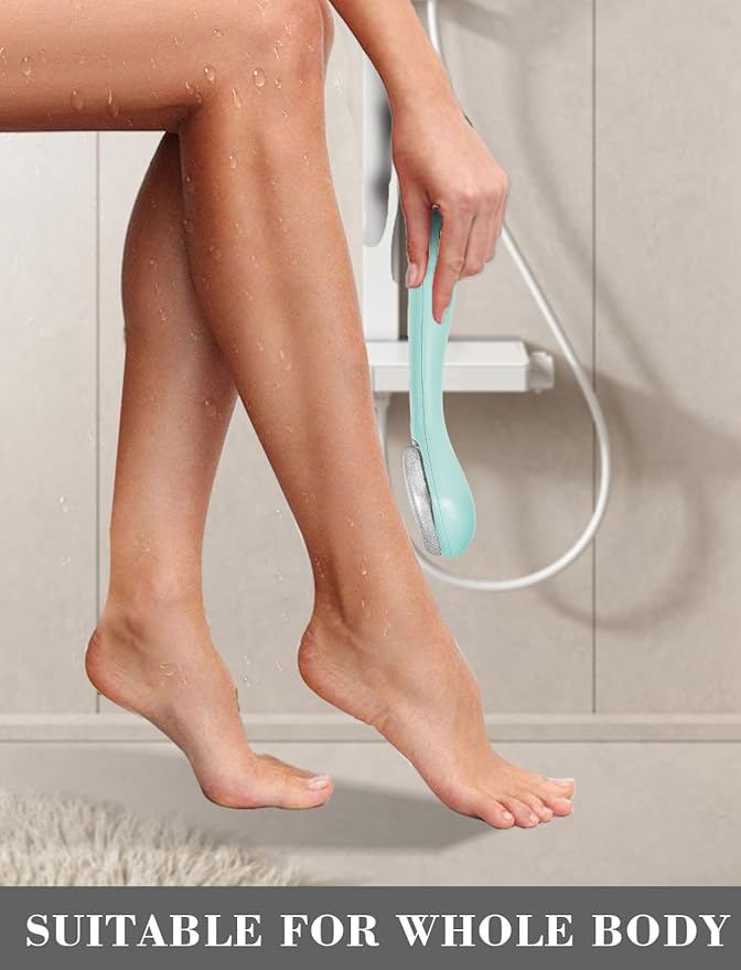 NEWDERMO Microdermabrasion Machine Pro, Large Diamond Electric Microdermabrasion Wand Tool With 3 Levels Frequency for Face Body Exfoliate Skin Care (Green)-Velvo Beauty