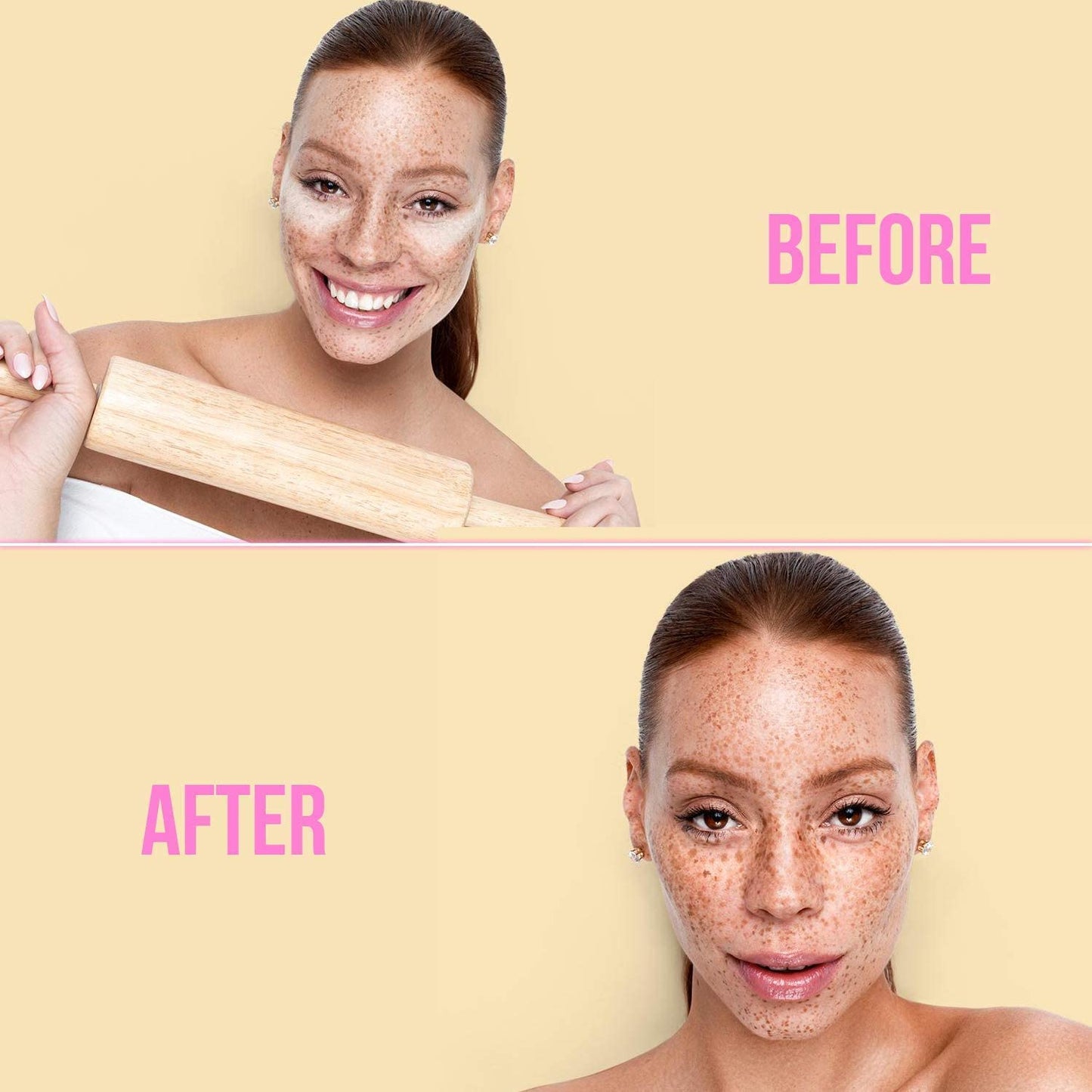 Beauty Bakerie Flour Setting Powder for Foundation, Loose Face Powder Makeup, Perfect for Oily Skin, Long-Lasting Matte Finish, Ideal for Baking and Blurring, 0.5oz, Cassava (Yellow)-Velvo Beauty