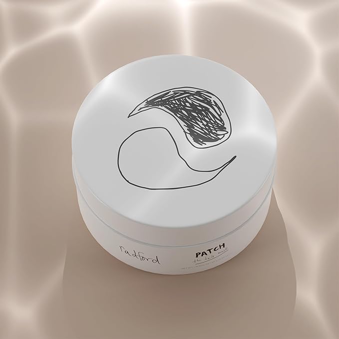 radford Beauty PATCH, The Daily Mask | Korean Eye Patches for Puffy Eyes | Reduce Under Eye Bags, Dark Circles, and Wrinkles - Brightening Eye Mask with Hyaluronic Acid | Korean Skincare | 30 Pairs-Velvo Beauty