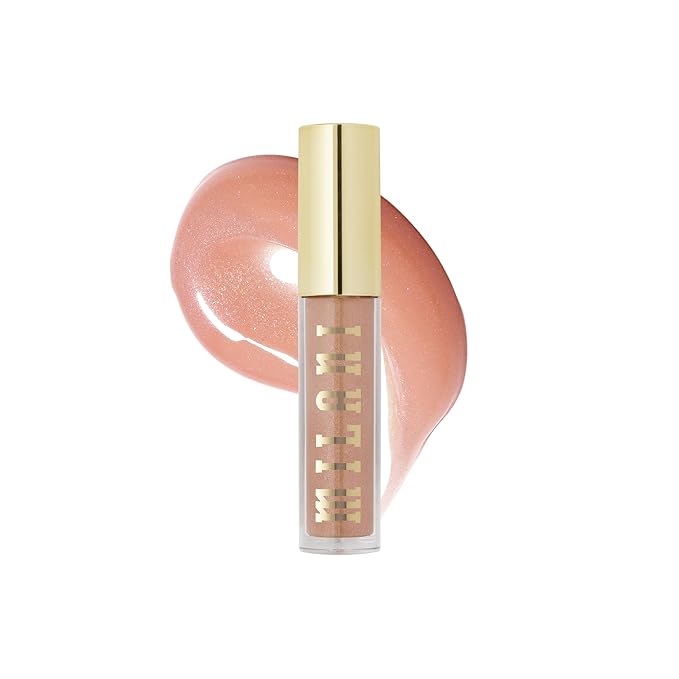 Milani Keep It Full Nourishing Lip Plumper - Champagne (0.13 Fl. Oz.) Cruelty-Free Lip Gloss for Soft, Fuller-Looking Lips-Velvo Beauty