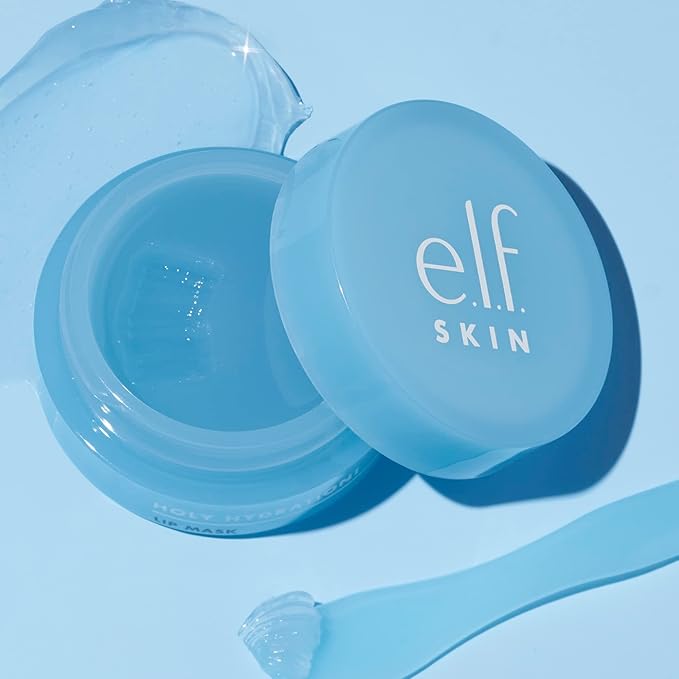 e.l.f. SKIN Holy Hydration! Lip Mask, Hydrating Lip Mask For A Softer & Smoother Pout, Infused With Hyaluronic Acid, Non-Sticky, Vegan & Cruelty-Free (Pack of 2)-Velvo Beauty