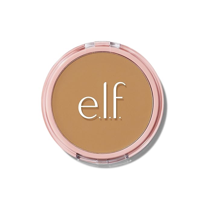 e.l.f. Halo Glow Powder Filter, Ultra-fine Finishing Powder, Smooths The Look of Pores & Fine Lines, Creates A Soft-Focus Glow, Vegan & Cruelty-Free, Medium Warm-Velvo Beauty