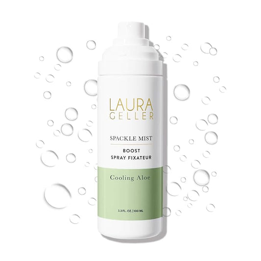 LAURA GELLER NEW YORK Spackle Mist Boost with Cooling Aloe - Long-Lasting Dewy Skin Makeup Setting Spray-Velvo Beauty