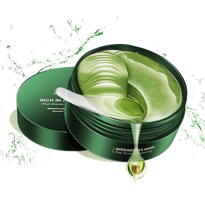 60 PCS Under Eye Patches, Under Eye Patches for Dark Circles and Puffiness, Eye Masks, Eye Patches, Reduce Under Eye Bags and Smooth Wrinkles, Improve and Firm Eye Skin-Velvo Beauty