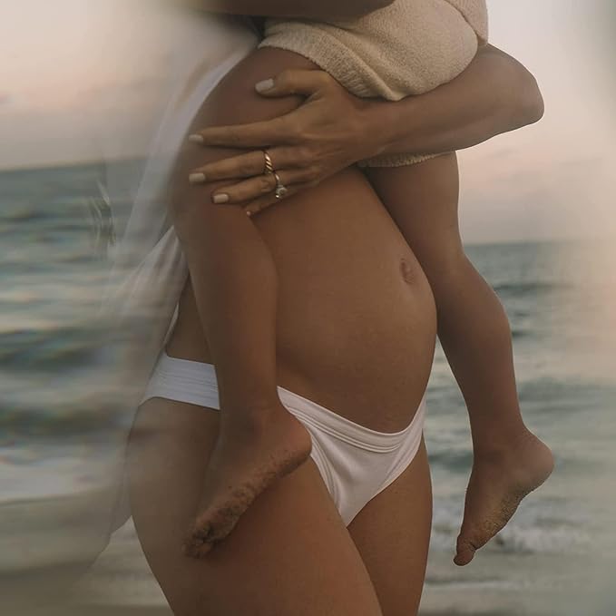 Summer Fridays Babymoon Belly Balm - Nourishing Balm + Body Moisturizer Enriched with Calendula Oil + Vitamin E to Help Reduce the Appearance of Stretch Marks and Dry Skin (5 Fl Oz)-Velvo Beauty