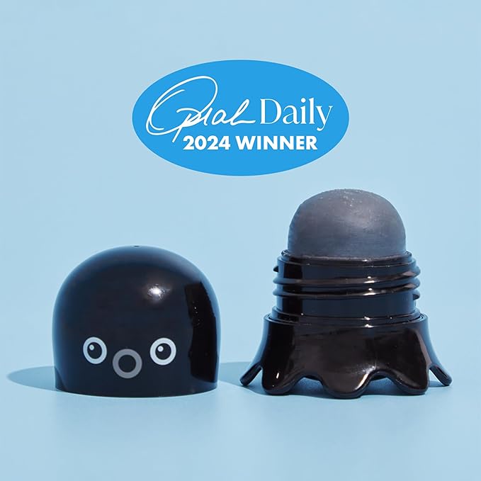 TONYMOLY Tako Pore Blackhead Remover Scrub Stick Charcoal & Dead Sea Salt Exfoliator for Blackheads, Whiteheads, Pore Cleansing & Oil Control, 0.8 oz-Velvo Beauty