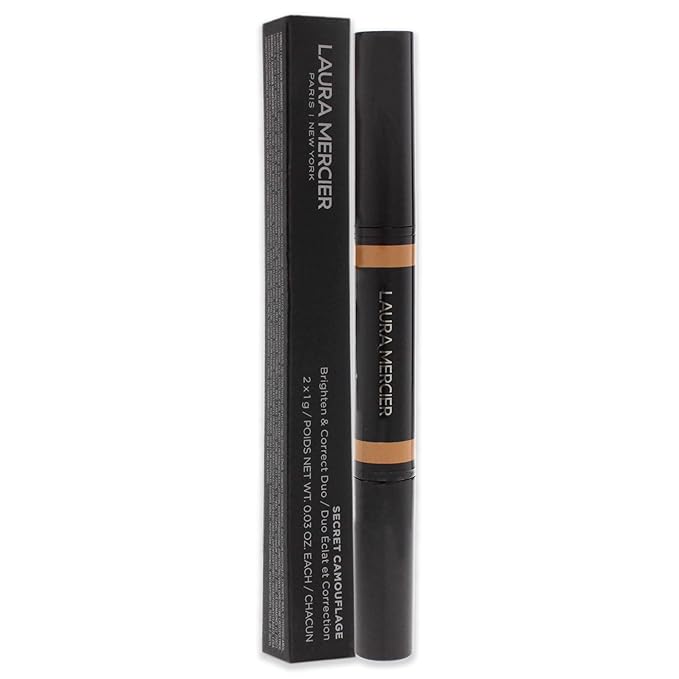 Laura Mercier Secret Camouflage Concealer Duo Stick - 3N Medium with Neutral Undertones Women 2 x 0.3 oz-Velvo Beauty