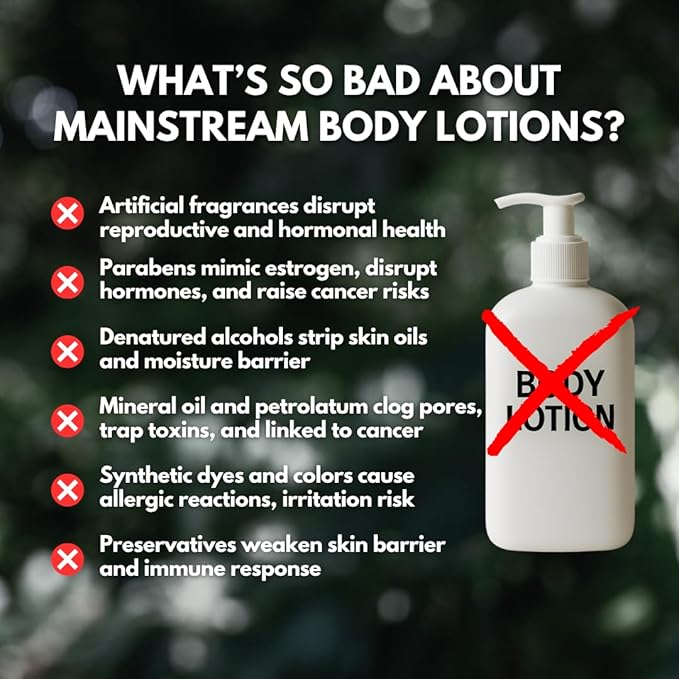 PRIMALS All Natural Body Lotion - Cocoa Butter & Mango Butter - 100% Naturally Derived Ingredients - Alcohol Free, Artificial Fragrance Free, Paraben Free, Petroleum Derivative Free - 8.45 oz-Velvo Beauty