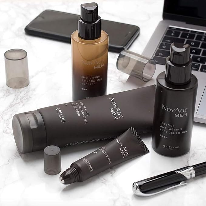 Nov Age Men Anti-Aging Skin Care Set for Ultimate Skin Full Of Set Skin Treatment by Sweden NOVAGE-Velvo Beauty