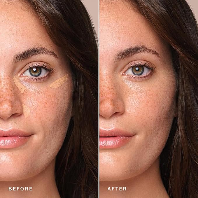 Jouer Essential High Coverage Concealer Pen - Under Eye Concealer for Dark Circles - Brightening Makeup for Eye Circles - Color Corrector Eye Primer with Hyaluronic Acid and Vitamin E-Velvo Beauty