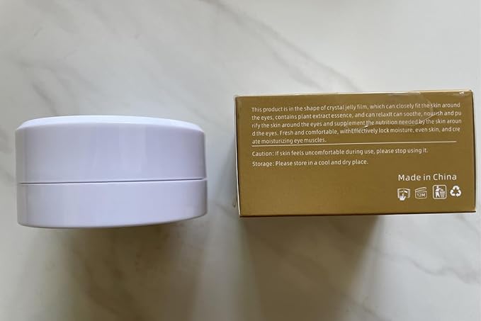 24K Gold Under Eye Masks, Eye Masks for Dark Circles, Anti Wrinkle Under Eye Gel Pads, Eye Mask for Puffy Eyes, Skincare | 60 Pieces/30 Pairs-Velvo Beauty