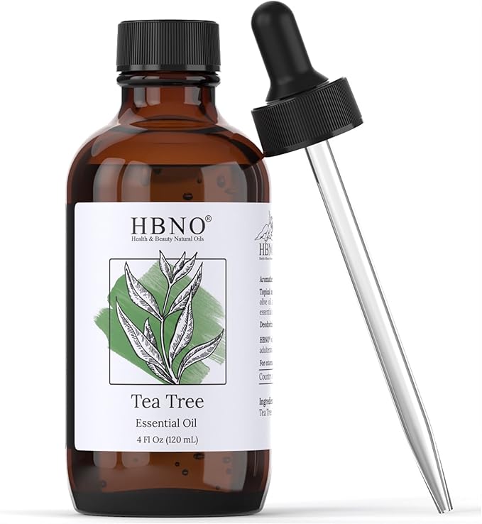 HBNO Tea Tree Oil for Skin 4oz (120 ml) - Bring Refreshing Aroma of Tea Trea Essential Oil - Perfect for Skin Therapy-Velvo Beauty