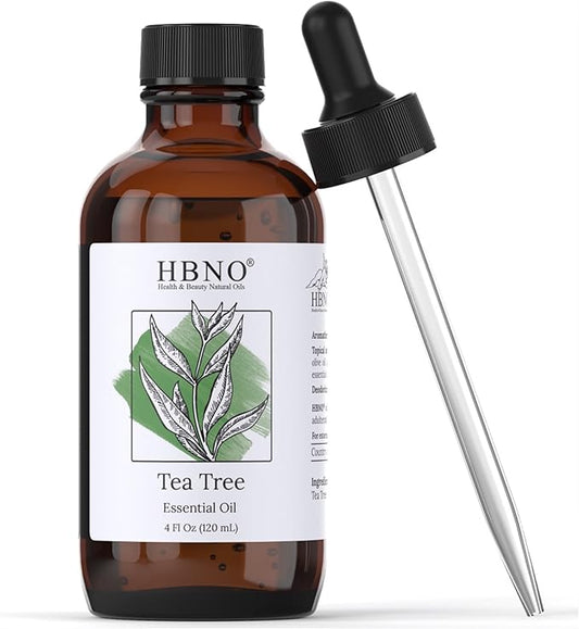 HBNO Tea Tree Oil for Skin 4oz (120 ml) - Bring Refreshing Aroma of Tea Trea Essential Oil - Perfect for Skin Therapy-Velvo Beauty