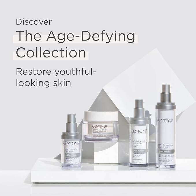 Glytone Age-Defying C+ Vitamin C Serum for Face | 20% Vitamin C, E and Squalane Antioxidant Complex | Reduces Fine Lines & Wrinkles | Hydrating & Anti-Aging Facial Serum for All Skin Types | 1 Fl Oz-Velvo Beauty