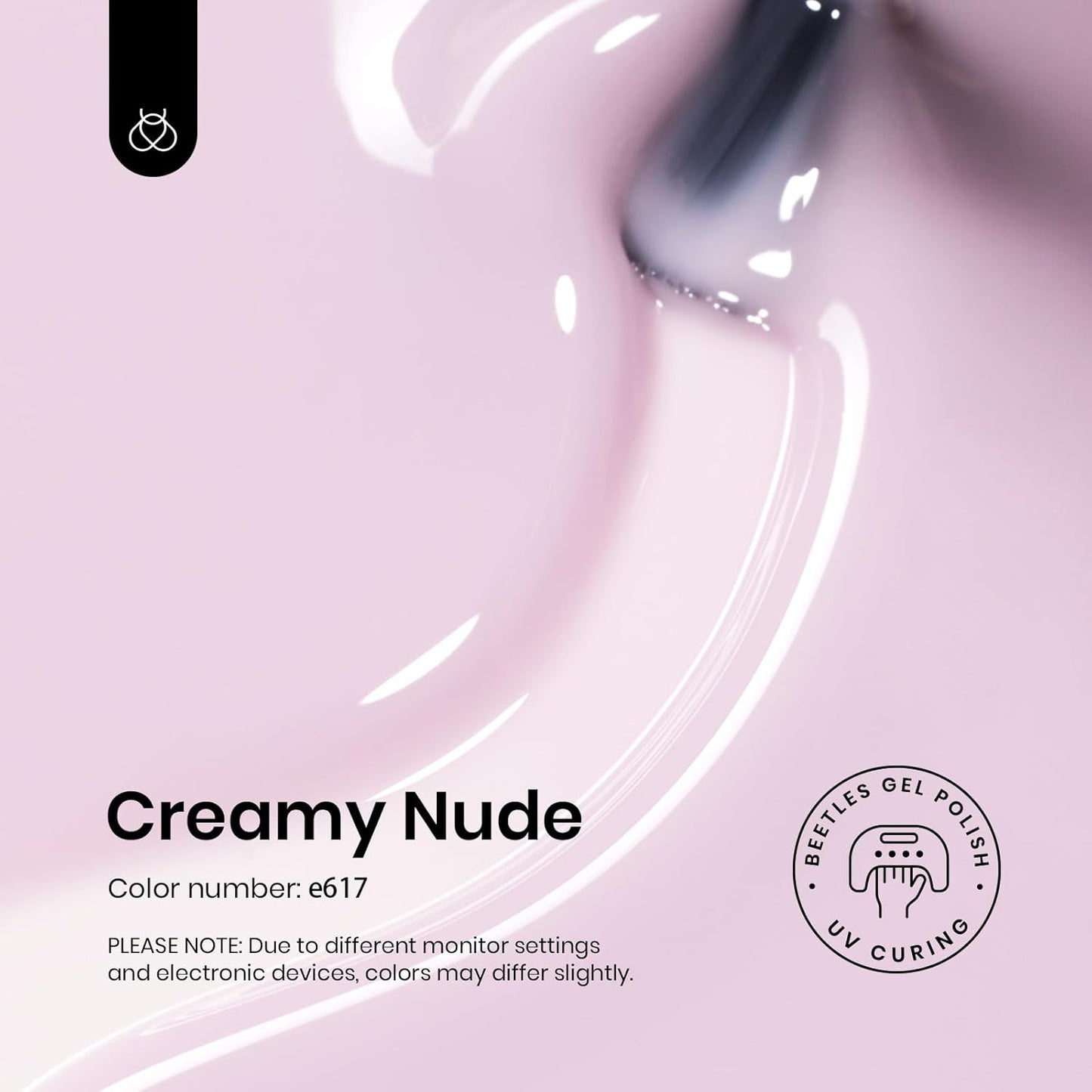 Beetles Nude Gel Nail Polish - 15ml Nude Purple Jelly Gel Polish Neutral Nail Polish Nail Concealer Sheer Translucent Effect Soak Off UV French Nail Art Manicure Salon DIY Gifts for Women-Velvo Beauty