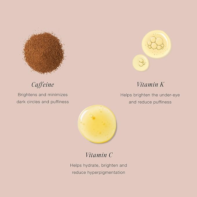 Jouer Luminize Overnight Dark Circle Slugging Balm – Fragrance Free, Caffeine Eye Cream, Overnight Eye Treatment, Brightening Eye Balm, Paraben Free, Gluten & Cruelty Free-Velvo Beauty