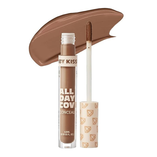 Ruby Kisses All Day Concealer Lightweight Full Coverage Multi-Use Concealer 0.13 Fl Oz (4-2 Nutella Toast (11))-Velvo Beauty