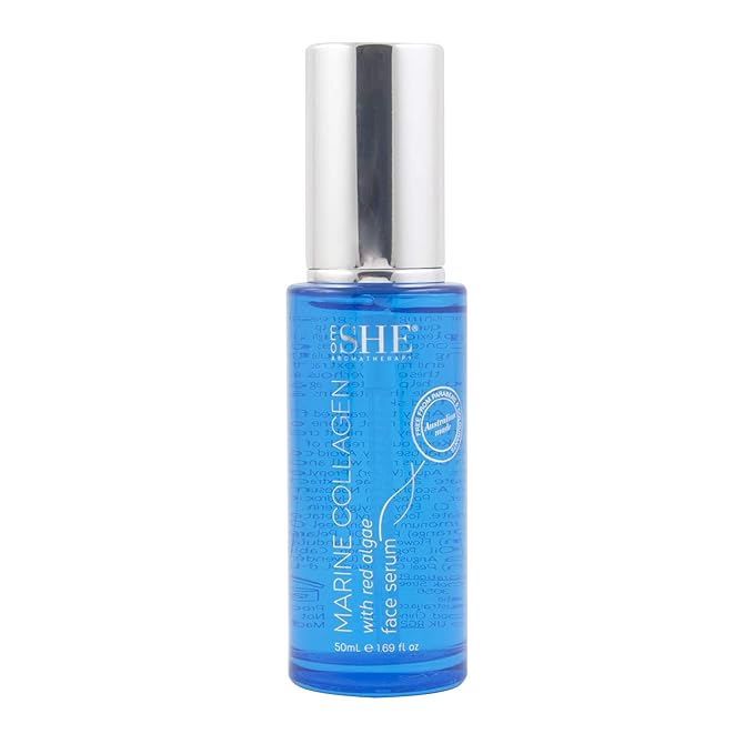 Om SHE Aromatherapy Marine Collagen with Red Algae Face Serum-Velvo Beauty