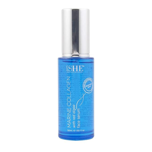 Om SHE Aromatherapy Marine Collagen with Red Algae Face Serum-Velvo Beauty