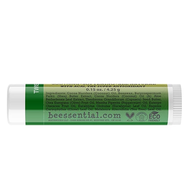 Beekeeper Made Beeswax Bulk Lip Balm, 40 Count Peppermint | For Men, Women, and Children. Great for Gifts, Showers, & More-Velvo Beauty