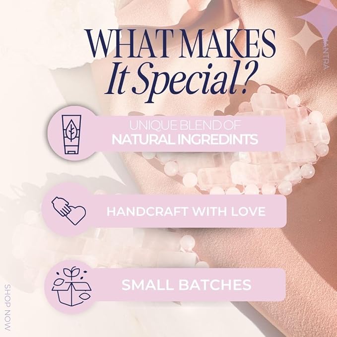 Moon Shape Crystal Clear Quartz Eye Mask, Anti-Aging Hot or Cold Using Stone Eye Mask 100% Natural Beauty Eye Mask (Rose Quartz)-Velvo Beauty