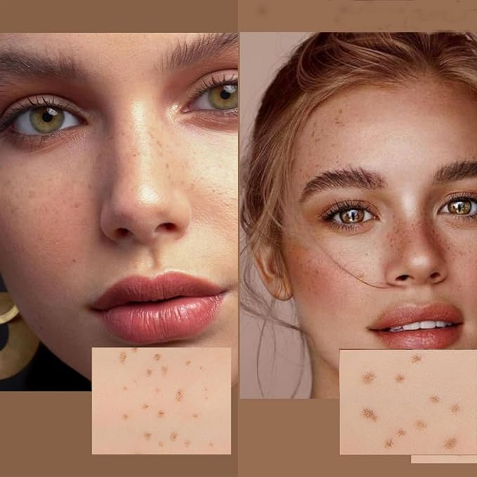 Freckle Pen Face Concealer Point Out Natural Waterproof Longlasting Freckle Makeup 2 Pcs Light Brown & Chestnut-Velvo Beauty
