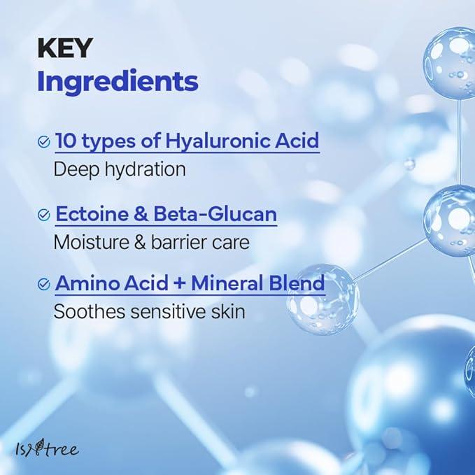 ISNTREE Hyaluronic Acid Daily Sun Gel 50ml, 1.69 fl oz | SPF 30 | Korean Skincare | Moisturizing | No White Cast | Lightweight | Mild Formula | Daily SPF | Korean Sunscreen | Broad Spectrum-Velvo Beauty