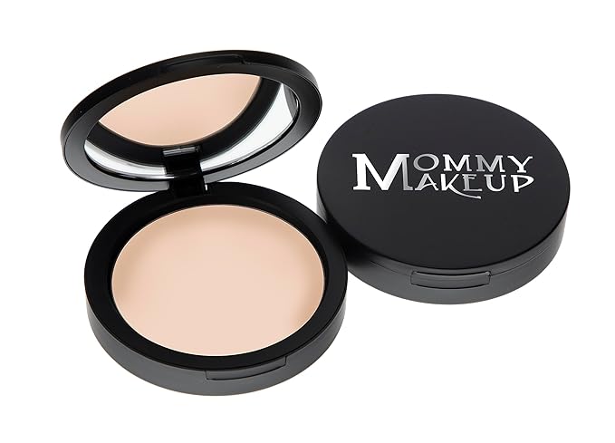 Mineral Dual Powder in Cuddle (Light/Medium) | 4-in-1 Pressed Mineral Foundation with SPF 15 for Flawless Glow & Soft Looking Skin | Oil Free, Talc Free, Gluten Free | 0.45 Oz | by Mommy Makeup-Velvo Beauty